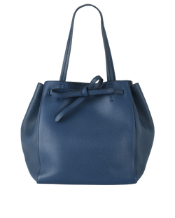 Small Belted Cabas Phantom, Leather, Blue, AT0250, DB, 2*